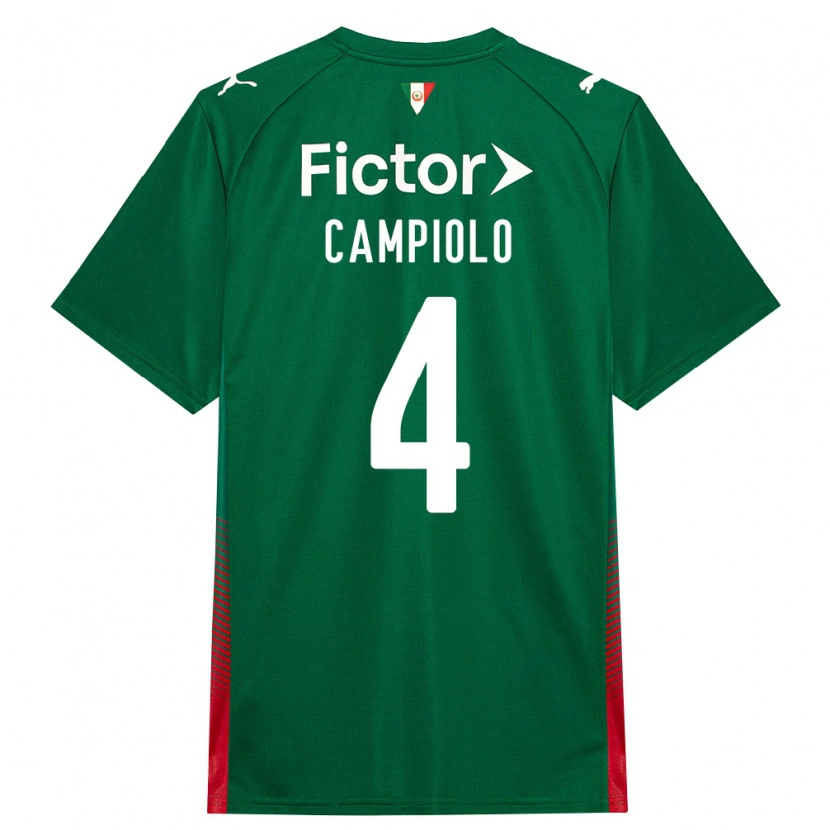Danxen Herren Giovanna Campiolo #4 Grün Rot Weiß Heimtrikot Trikot 2026/27 T-Shirt Österreich