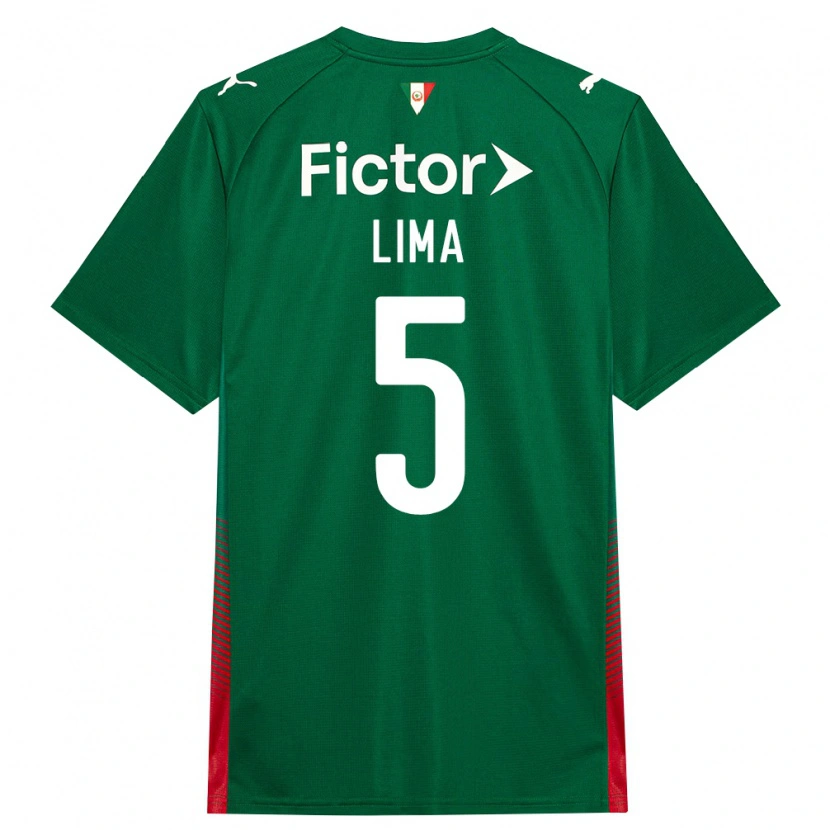 Danxen Herren Ingryd Lima #5 Grün Rot Weiß Heimtrikot Trikot 2026/27 T-Shirt Österreich