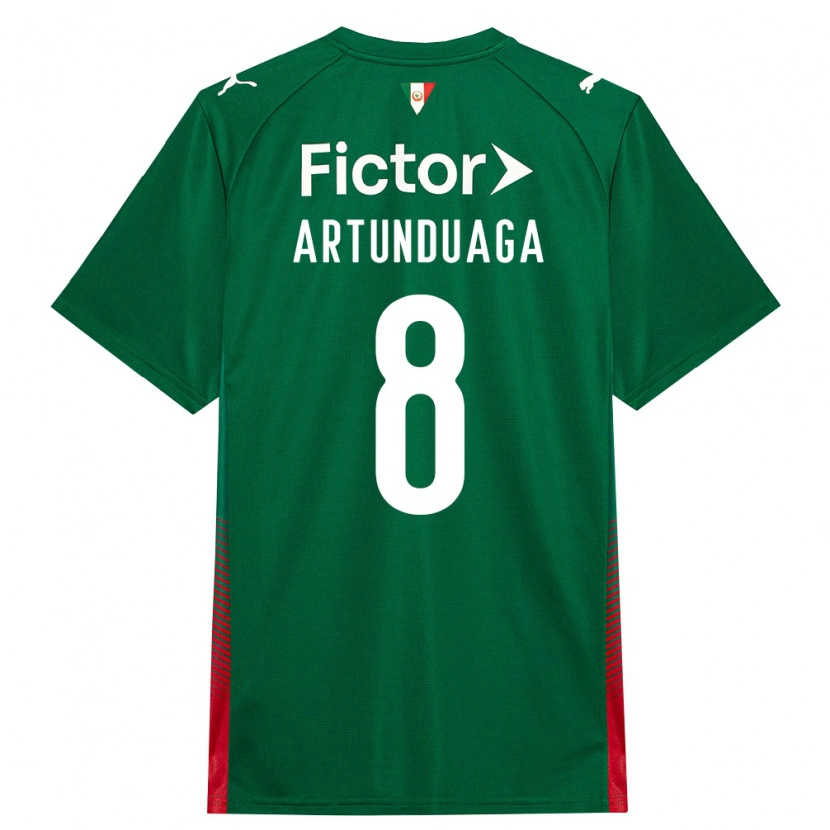 Danxen Herren Grover Artunduaga #8 Grün Rot Weiß Heimtrikot Trikot 2026/27 T-Shirt Österreich