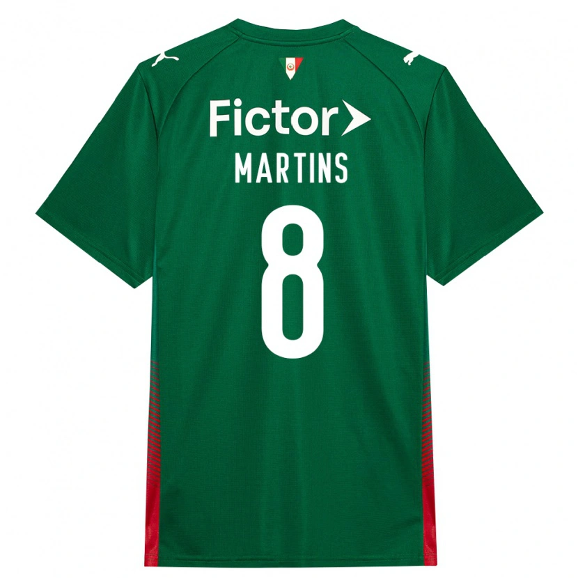 Danxen Herren Diany Martins #8 Grün Rot Weiß Heimtrikot Trikot 2026/27 T-Shirt Österreich