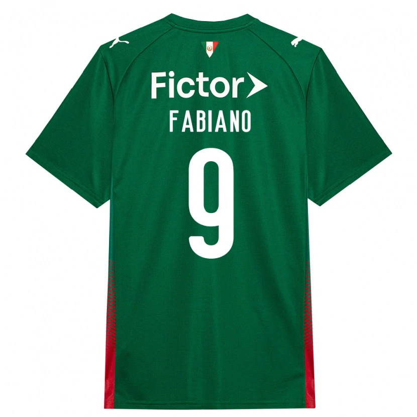 Danxen Herren Fabiano Rodrigues Pereira #9 Grün Rot Weiß Heimtrikot Trikot 2026/27 T-Shirt Österreich