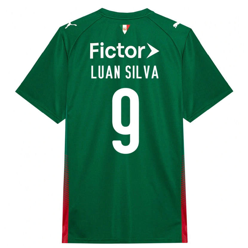 Danxen Herren Luan Silva #9 Grün Rot Weiß Heimtrikot Trikot 2026/27 T-Shirt Österreich