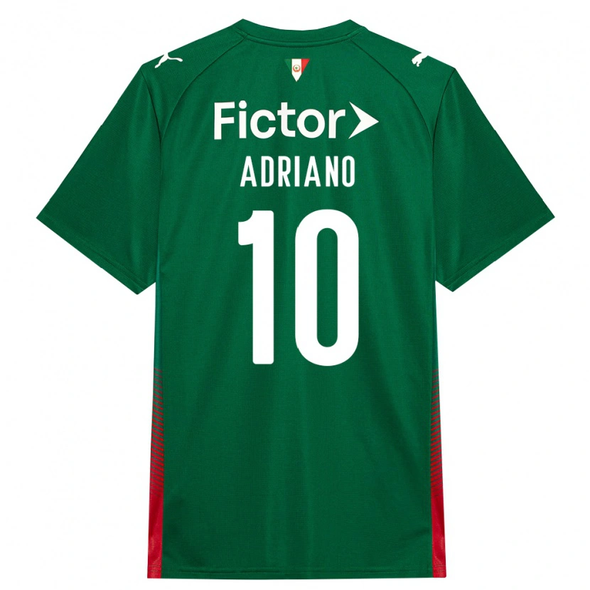 Danxen Herren Luiz Adriano #10 Grün Rot Weiß Heimtrikot Trikot 2026/27 T-Shirt Österreich