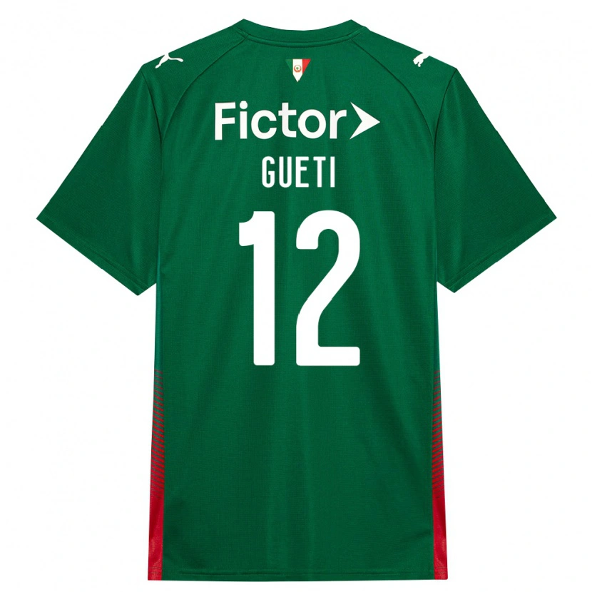 Danxen Herren Rodrigo Gueti #12 Grün Rot Weiß Heimtrikot Trikot 2026/27 T-Shirt Österreich