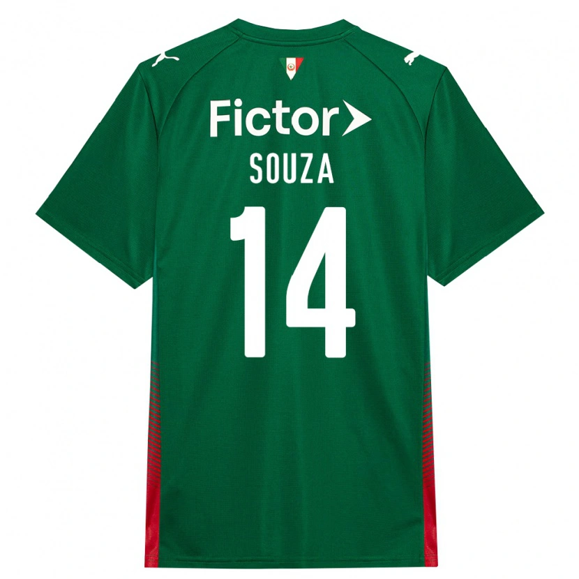Danxen Herren Luiz Fernando #14 Grün Rot Weiß Heimtrikot Trikot 2026/27 T-Shirt Österreich