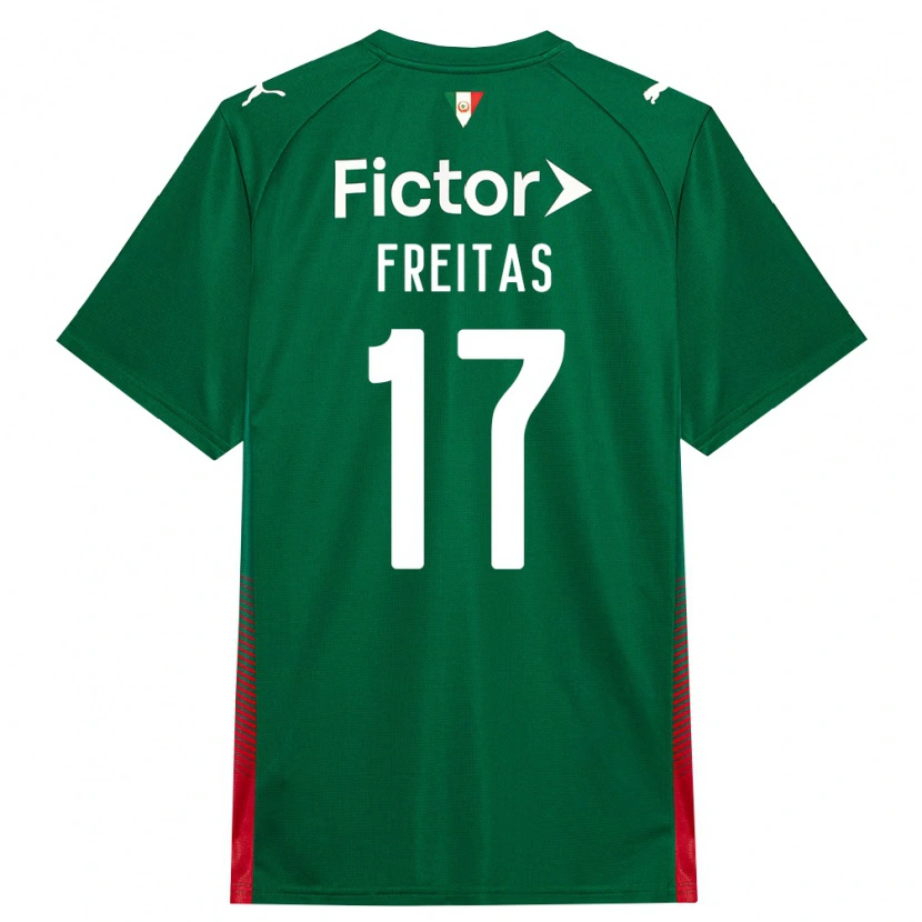 Danxen Herren Marlon Freitas #17 Grün Rot Weiß Heimtrikot Trikot 2026/27 T-Shirt Österreich