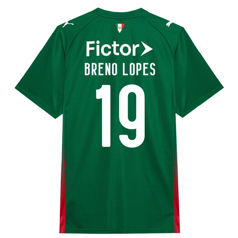 Danxen Herren Breno Lopes #19 Grün Rot Weiß Heimtrikot Trikot 2026/27 T-Shirt Österreich