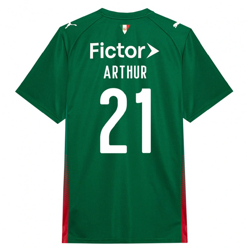 Danxen Herren Luis Arthur #21 Grün Rot Weiß Heimtrikot Trikot 2026/27 T-Shirt Österreich