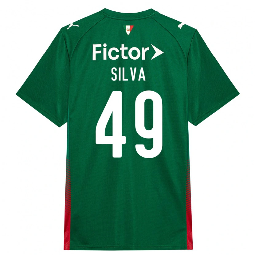 Danxen Herren Gabriel Silva #49 Grün Rot Weiß Heimtrikot Trikot 2026/27 T-Shirt Österreich