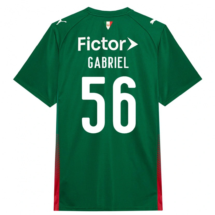 Danxen Herren Arthur Gabriel #56 Grün Rot Weiß Heimtrikot Trikot 2026/27 T-Shirt Österreich
