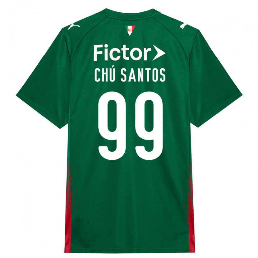 Danxen Herren Chú Santos #99 Grün Rot Weiß Heimtrikot Trikot 2026/27 T-Shirt Österreich