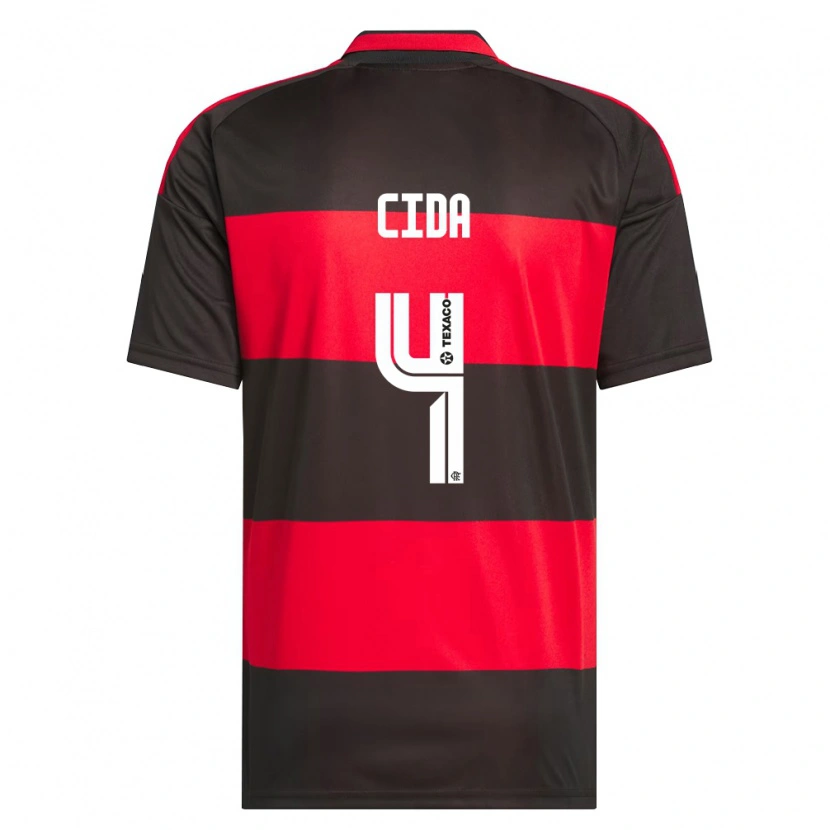 Danxen Herren Cida #4 Rot Schwarz Weiß Heimtrikot Trikot 2026/27 T-Shirt Österreich