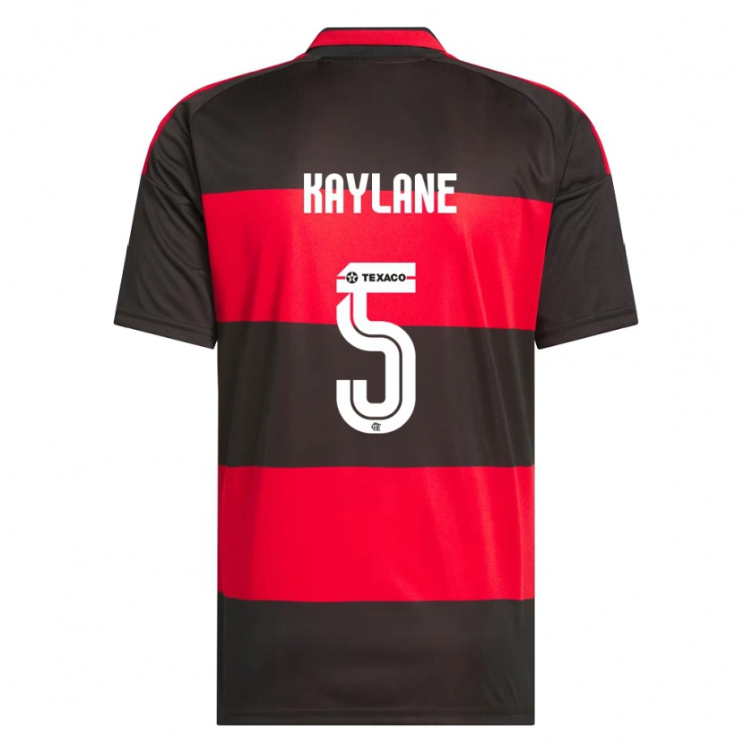 Danxen Herren Kaylane #5 Rot Schwarz Weiß Heimtrikot Trikot 2026/27 T-Shirt Österreich