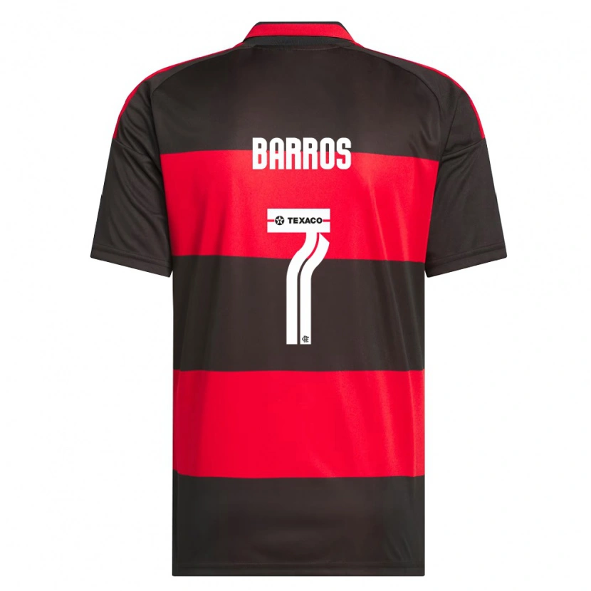 Danxen Herren Rafa Barros #7 Rot Schwarz Weiß Heimtrikot Trikot 2026/27 T-Shirt Österreich