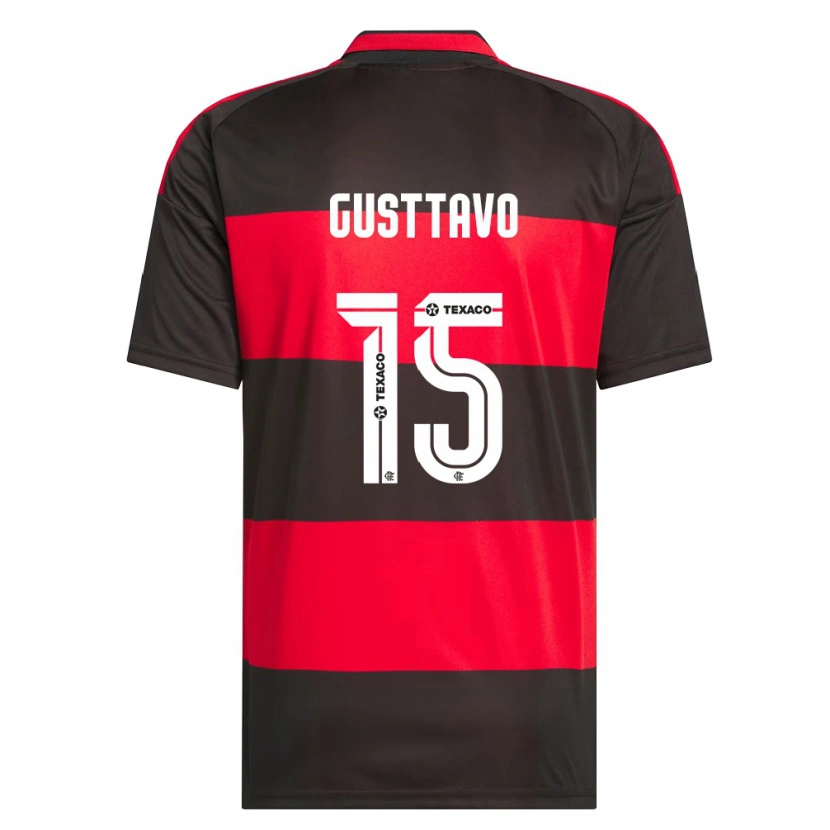 Danxen Herren Gusttavo Sousa #15 Rot Schwarz Weiß Heimtrikot Trikot 2026/27 T-Shirt Österreich