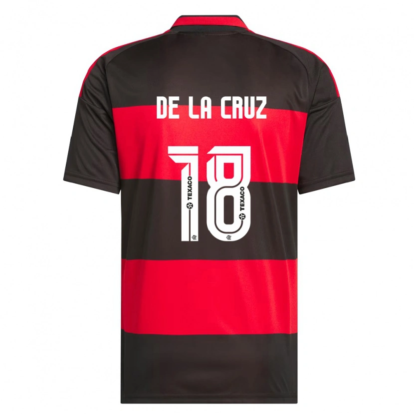 Danxen Herren Nicolás De La Cruz #18 Rot Schwarz Weiß Heimtrikot Trikot 2026/27 T-Shirt Österreich