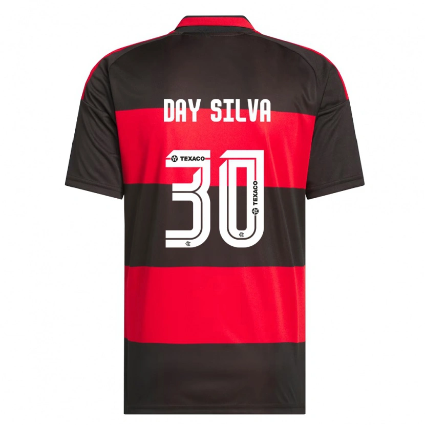 Danxen Herren Day Silva #30 Rot Schwarz Weiß Heimtrikot Trikot 2026/27 T-Shirt Österreich