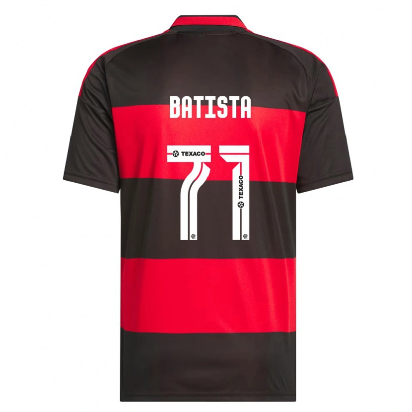 Danxen Herren Pedro Batista #71 Rot Schwarz Weiß Heimtrikot Trikot 2026/27 T-Shirt Österreich