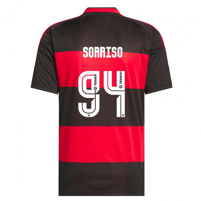 Danxen Herren Sorriso #94 Rot Schwarz Weiß Heimtrikot Trikot 2026/27 T-Shirt Österreich