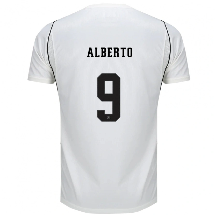 Danxen Herren Yuri Alberto #9 Weiß Schwarz Rot Heimtrikot Trikot 2026/27 T-Shirt Österreich