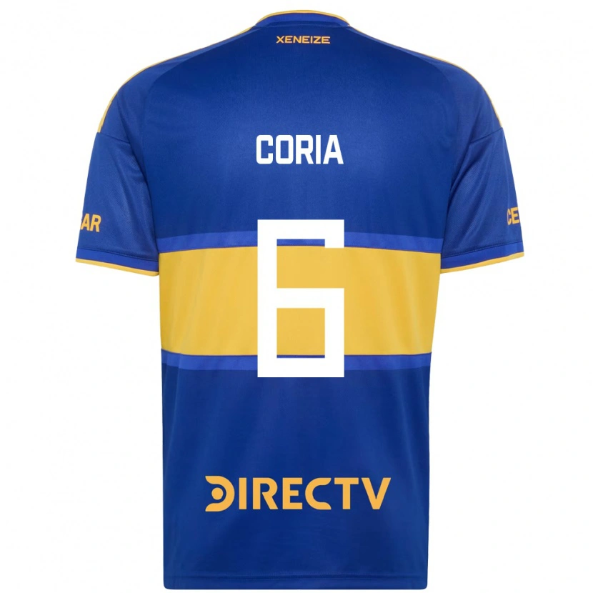 Danxen Herren Julio Coria #6 Königsblau Gelb Heimtrikot Trikot 2026/27 T-Shirt Österreich