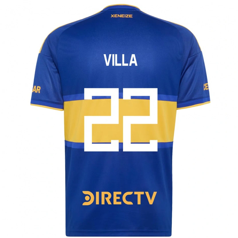 Danxen Herren Sebastián Villa #22 Königsblau Gelb Heimtrikot Trikot 2026/27 T-Shirt Österreich