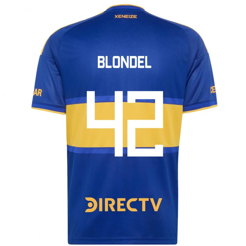 Danxen Herren Lucas Blondel #42 Königsblau Gelb Heimtrikot Trikot 2026/27 T-Shirt Österreich