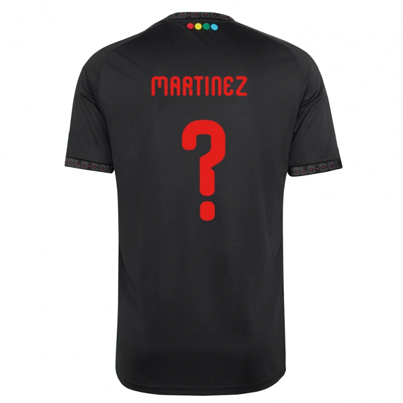 Danxen Herren Ivan Martinez #0 Schwarz Rot Auswärtstrikot Trikot 2026/27 T-Shirt Österreich