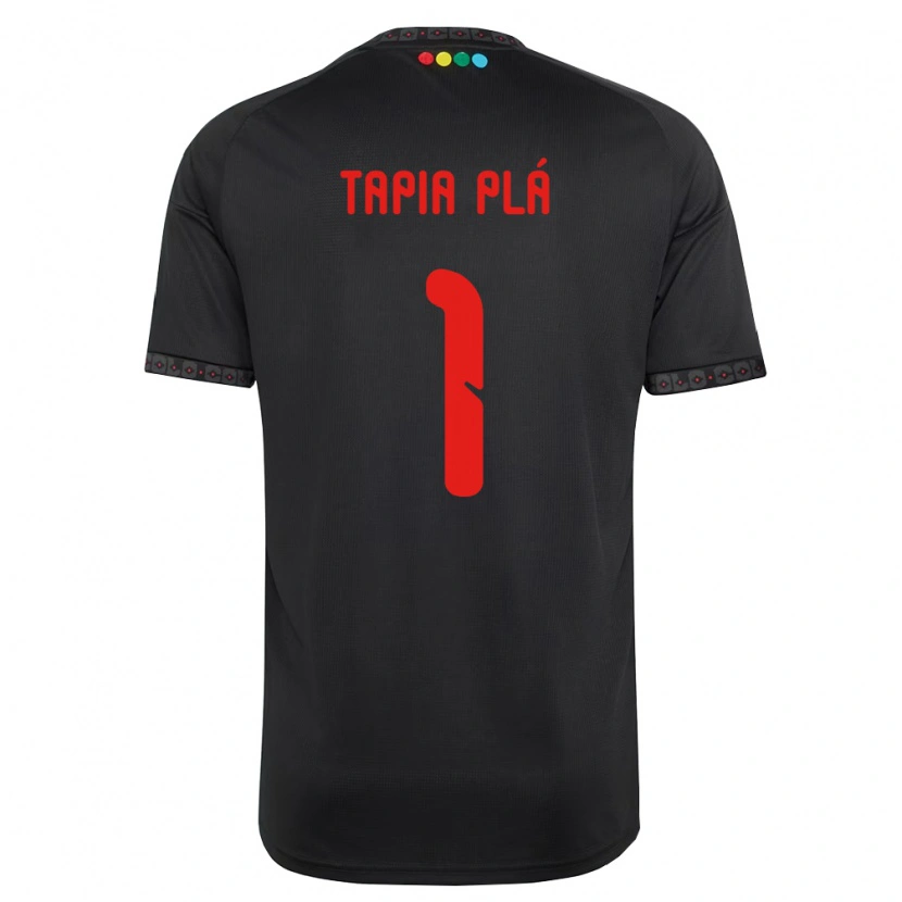 Danxen Herren Santiago Tapia Plá #1 Schwarz Rot Auswärtstrikot Trikot 2026/27 T-Shirt Österreich
