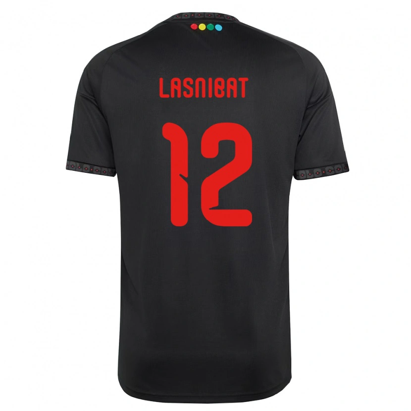 Danxen Herren Pablo Lasnibat #12 Schwarz Rot Auswärtstrikot Trikot 2026/27 T-Shirt Österreich