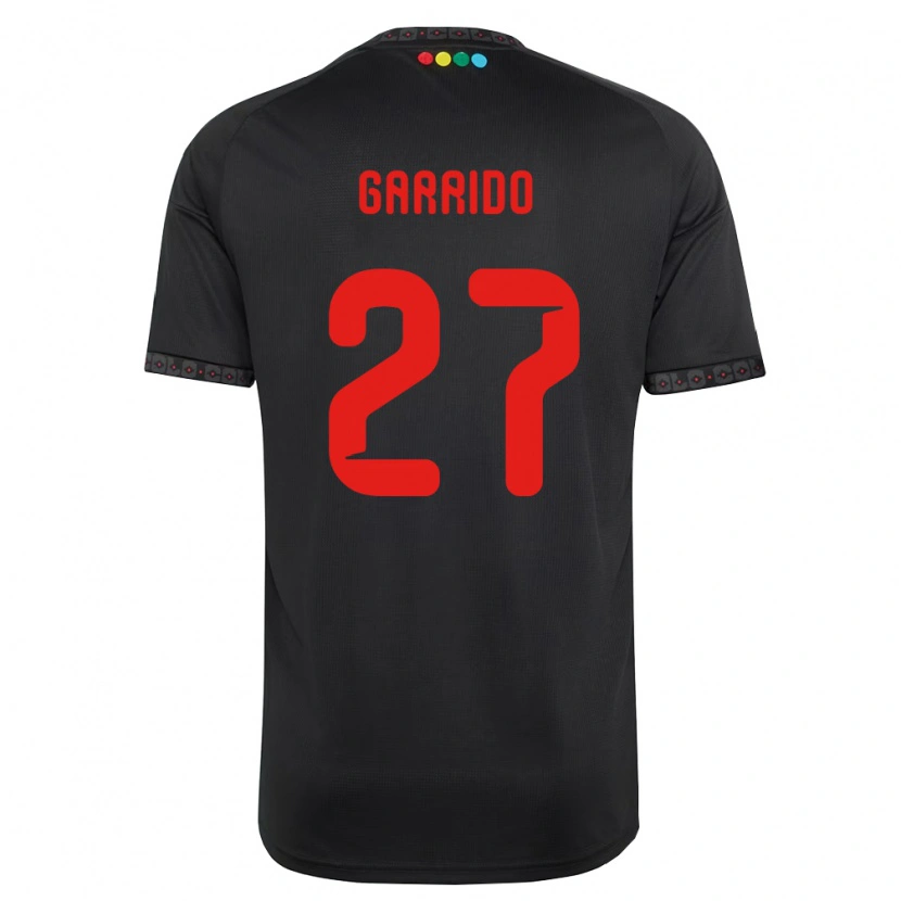 Danxen Herren Franco Garrido #27 Schwarz Rot Auswärtstrikot Trikot 2026/27 T-Shirt Österreich