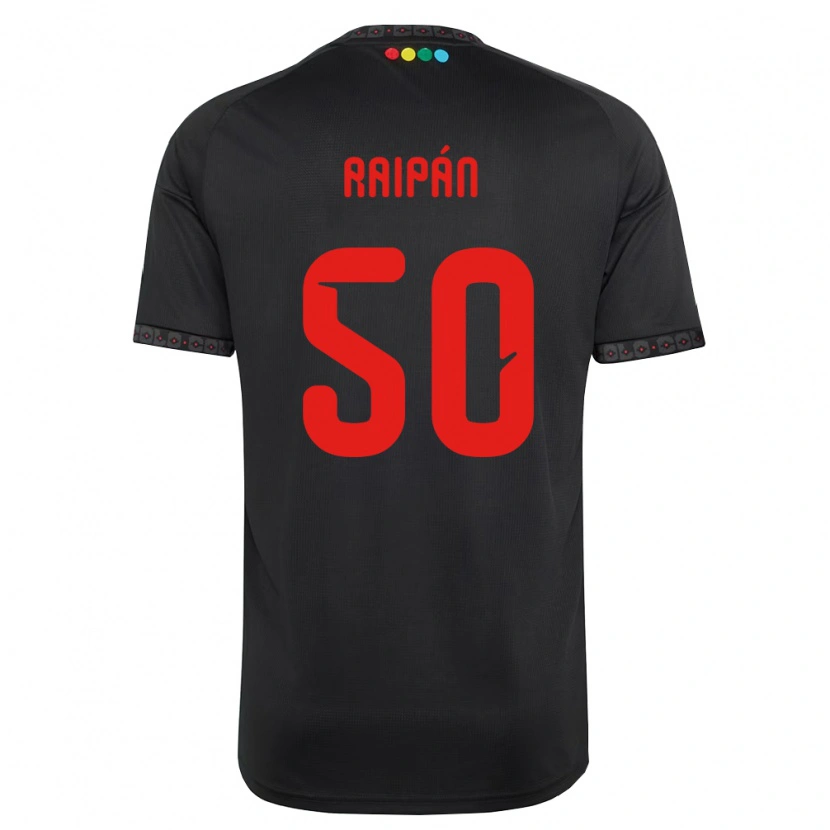 Danxen Herren Felipe Raipán #50 Schwarz Rot Auswärtstrikot Trikot 2026/27 T-Shirt Österreich