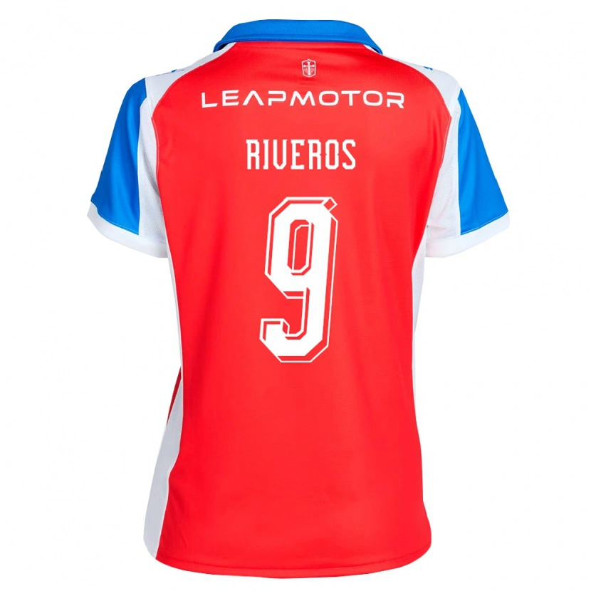 Danxen Herren Amaro Riveros #9 Rot Blau Auswärtstrikot Trikot 2026/27 T-Shirt Österreich