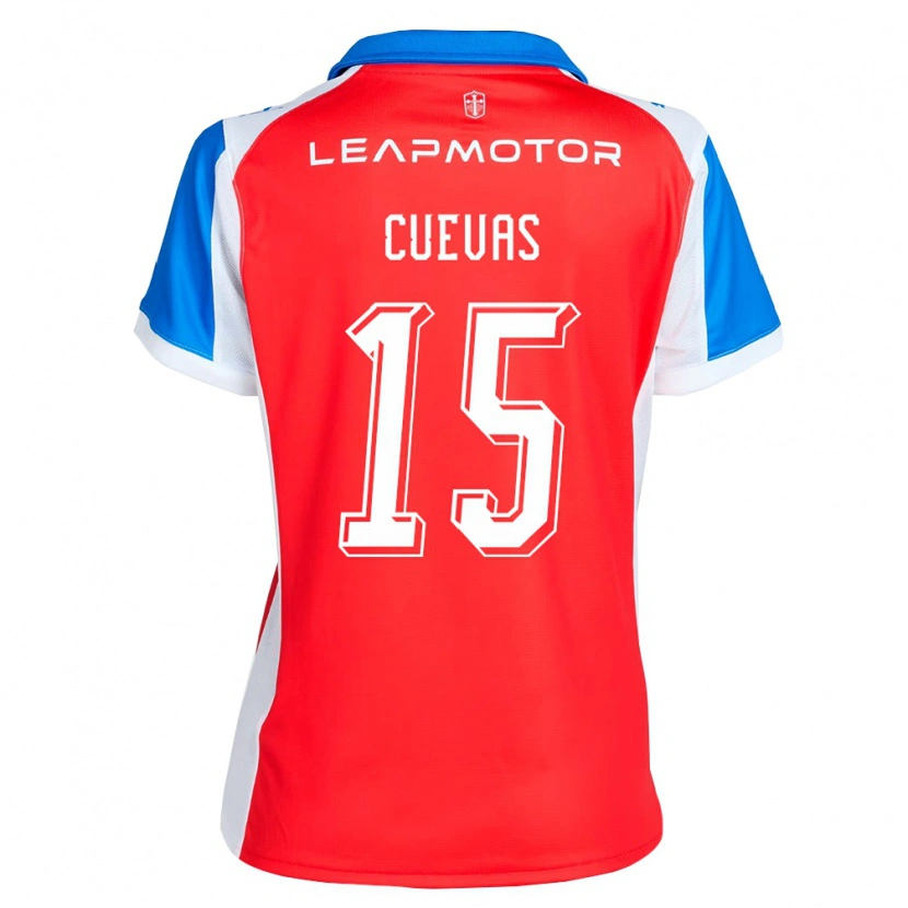 Danxen Herren Cristian Cuevas #15 Rot Blau Auswärtstrikot Trikot 2026/27 T-Shirt Österreich