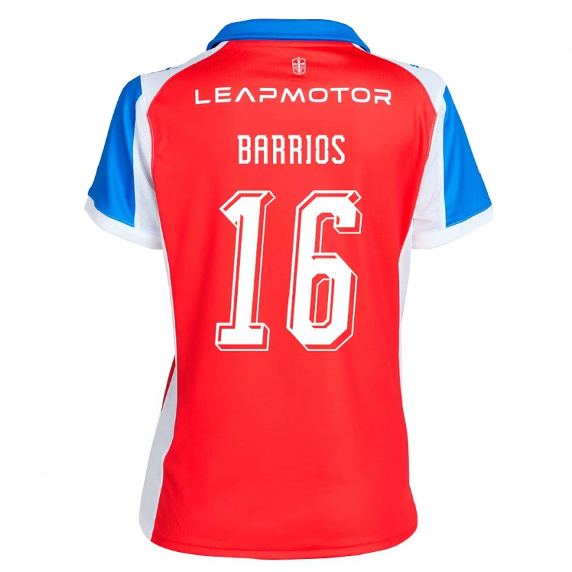 Danxen Herren Martín Barrios #16 Rot Blau Auswärtstrikot Trikot 2026/27 T-Shirt Österreich