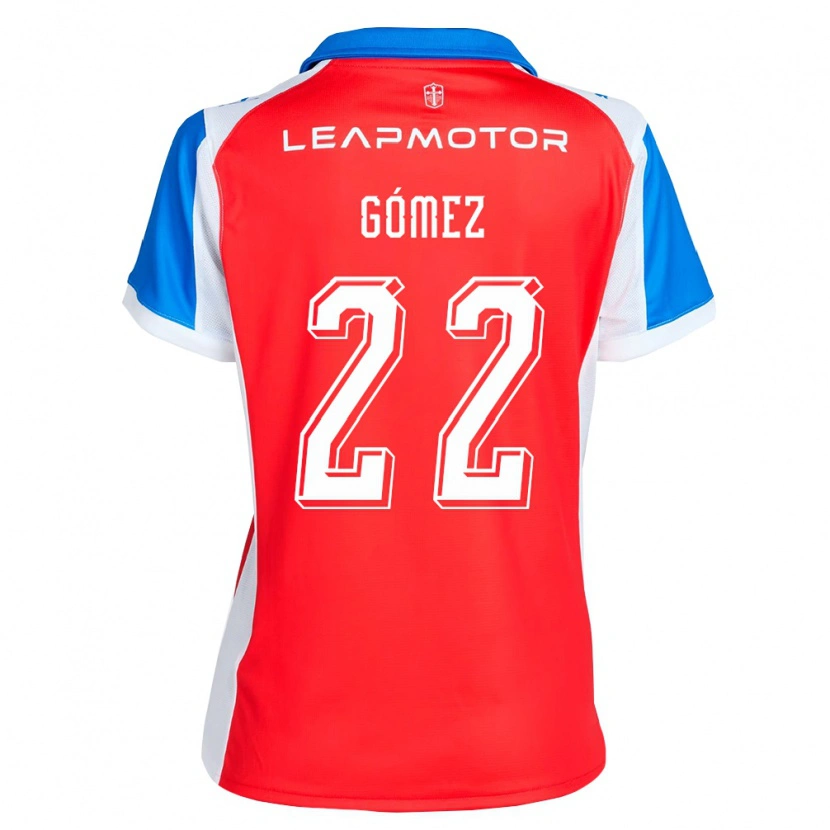Danxen Herren Martin Gómez #22 Rot Blau Auswärtstrikot Trikot 2026/27 T-Shirt Österreich
