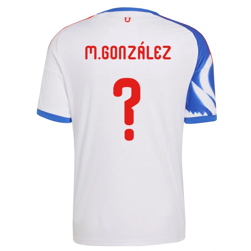 Danxen Herren Matías González #0 Weiß Marineblau Auswärtstrikot Trikot 2026/27 T-Shirt Österreich
