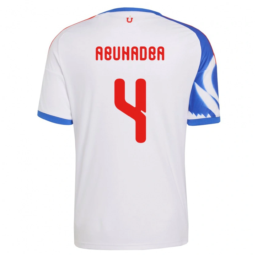 Danxen Herren Zacarías Abuhadba #4 Weiß Marineblau Auswärtstrikot Trikot 2026/27 T-Shirt Österreich