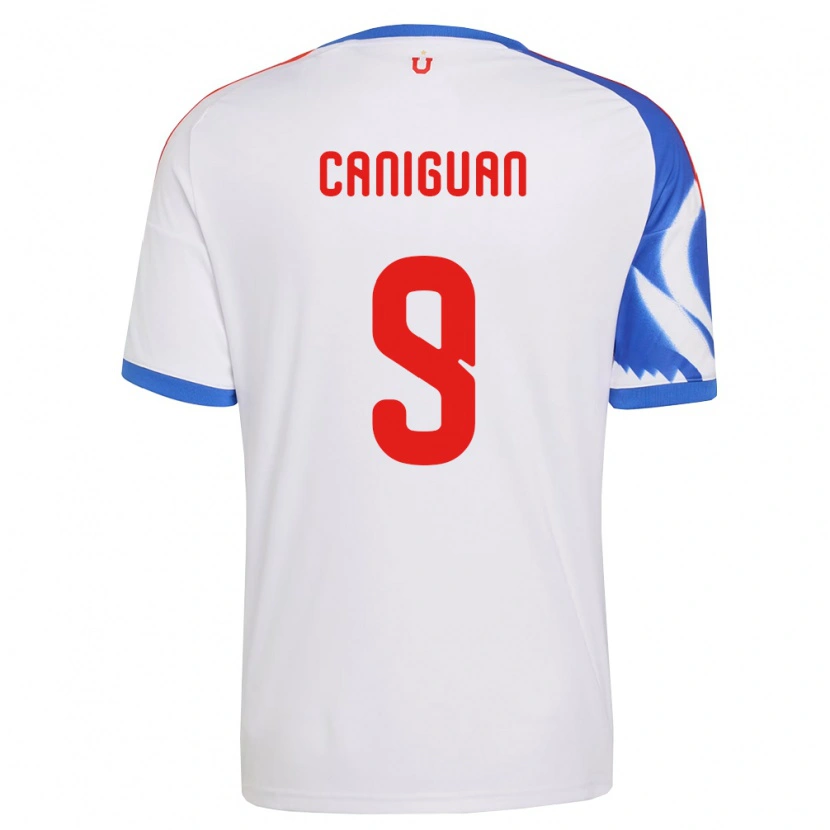Danxen Herren Franchesca Caniguán #9 Weiß Marineblau Auswärtstrikot Trikot 2026/27 T-Shirt Österreich