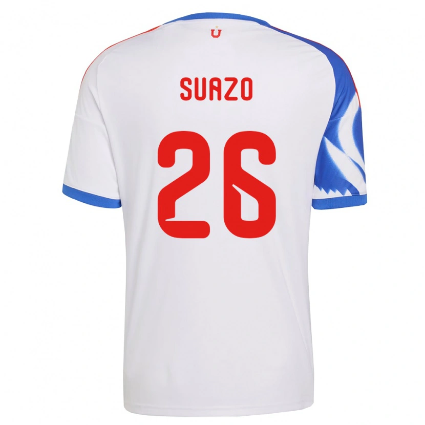 Danxen Herren Gretzel Suazo #26 Weiß Marineblau Auswärtstrikot Trikot 2026/27 T-Shirt Österreich