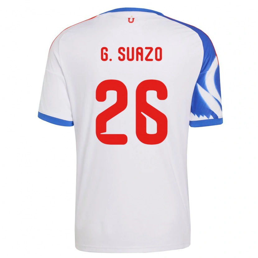 Danxen Herren Grettel Suazo #26 Weiß Marineblau Auswärtstrikot Trikot 2026/27 T-Shirt Österreich