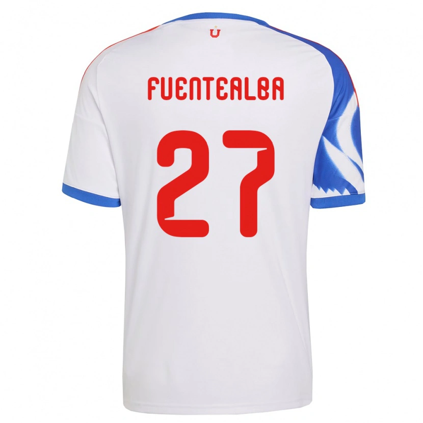 Danxen Herren Jeison Fuentealba #27 Weiß Marineblau Auswärtstrikot Trikot 2026/27 T-Shirt Österreich