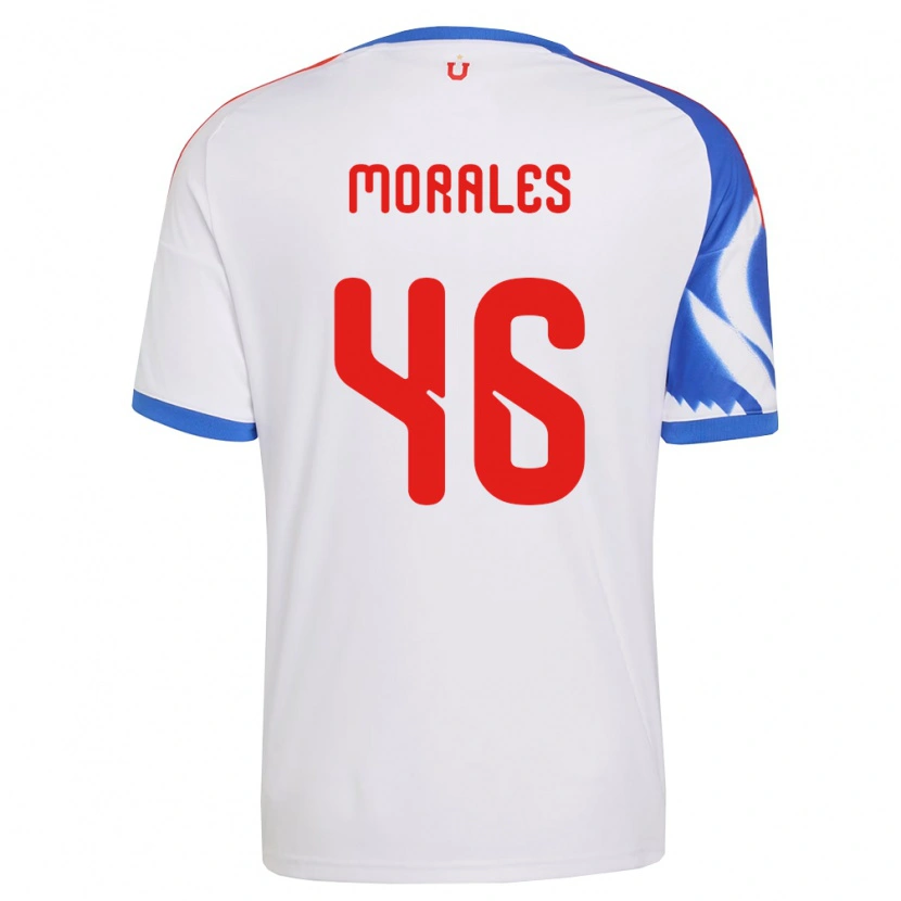 Danxen Herren Bastián Morales #46 Weiß Marineblau Auswärtstrikot Trikot 2026/27 T-Shirt Österreich