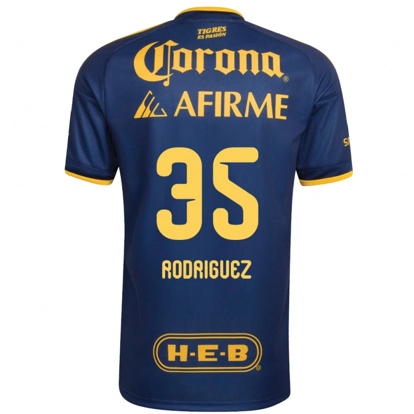 Danxen Herren Osvaldo Rodríguez #35 Königsblau Gelb Auswärtstrikot Trikot 2026/27 T-Shirt Österreich