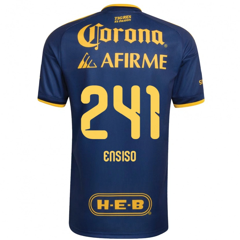 Danxen Herren Eduardo Ensiso #241 Königsblau Gelb Auswärtstrikot Trikot 2026/27 T-Shirt Österreich