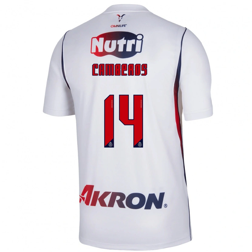 Danxen Herren Hugo Camberos #14 Rot Weiß Marineblau Auswärtstrikot Trikot 2026/27 T-Shirt Österreich