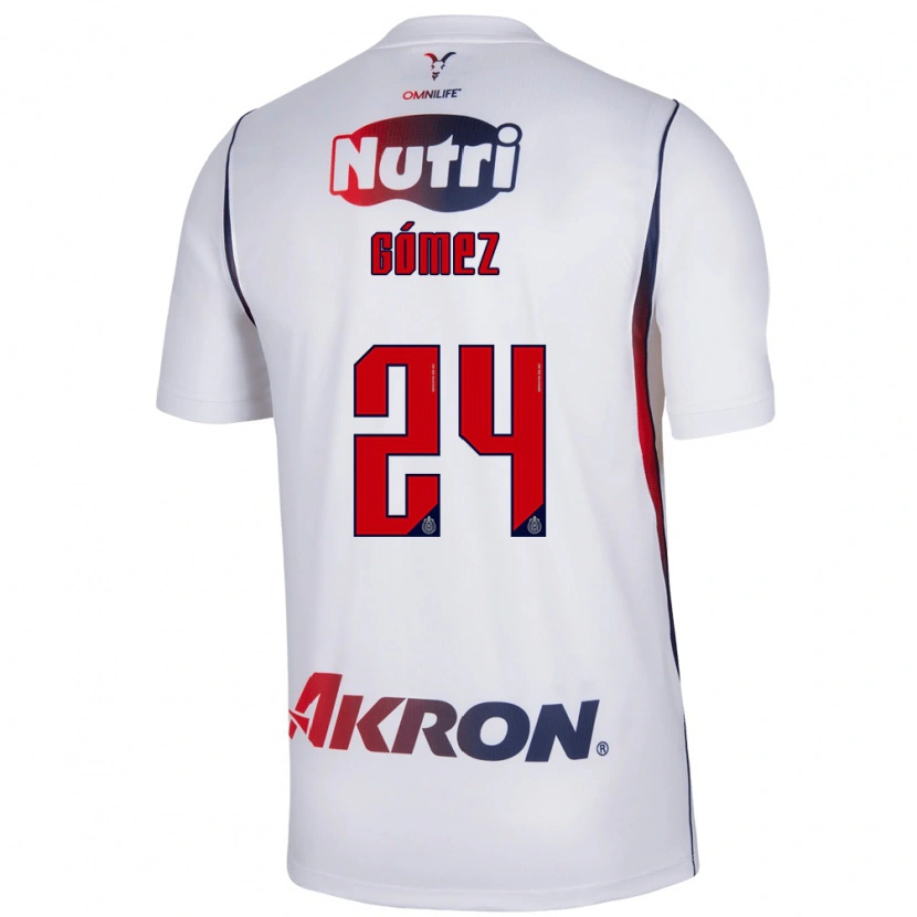 Danxen Herren Miguel Gómez #24 Rot Weiß Marineblau Auswärtstrikot Trikot 2026/27 T-Shirt Österreich
