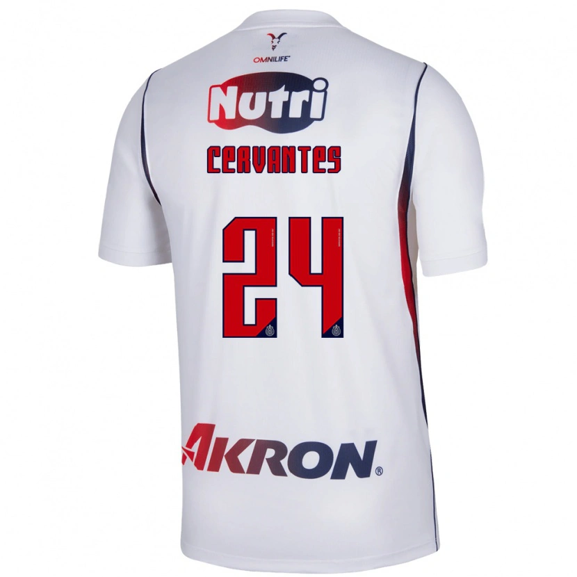 Danxen Herren Alicia Cervantes #24 Rot Weiß Marineblau Auswärtstrikot Trikot 2026/27 T-Shirt Österreich