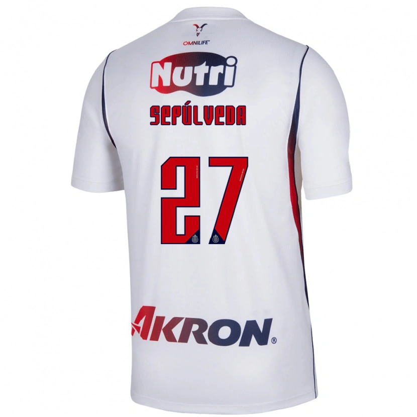 Danxen Herren Leonardo Sepúlveda #27 Rot Weiß Marineblau Auswärtstrikot Trikot 2026/27 T-Shirt Österreich