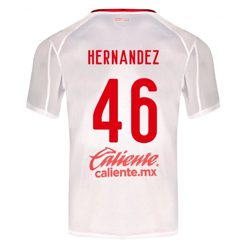 Danxen Herren Carlos Hernández #46 Weiß Grün Rot Auswärtstrikot Trikot 2026/27 T-Shirt Österreich